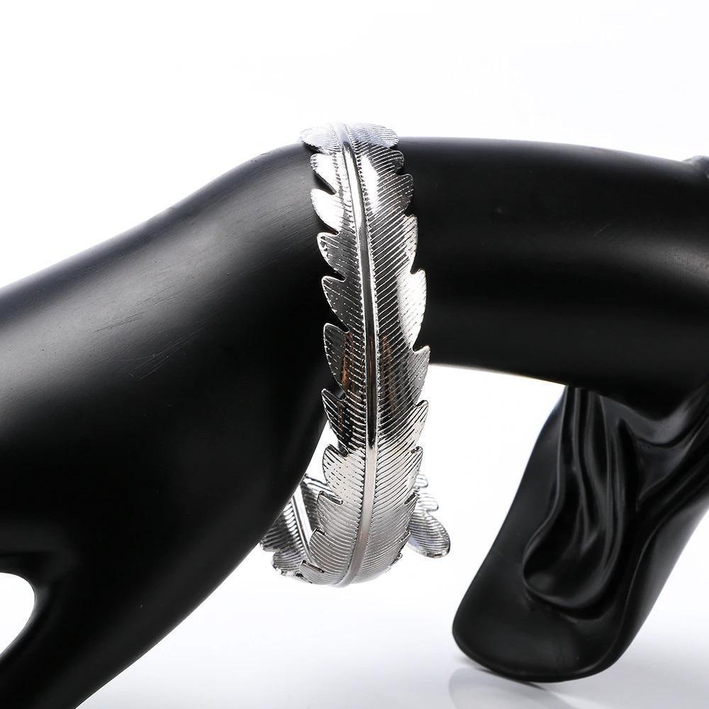 Pulseira Vintage De Prata Indiana