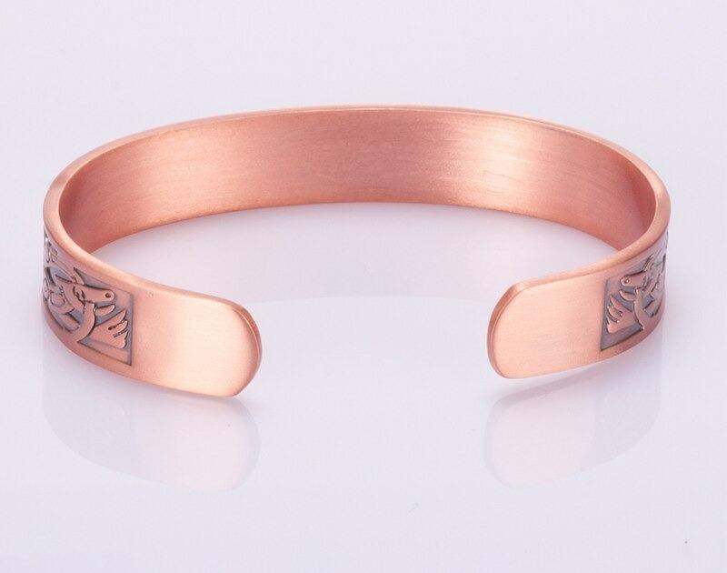 Pulseira Vintage De Cobre Indiano