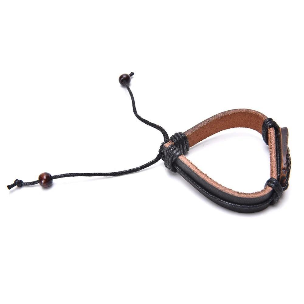Pulseira Masculina Indiana Americana Vintage