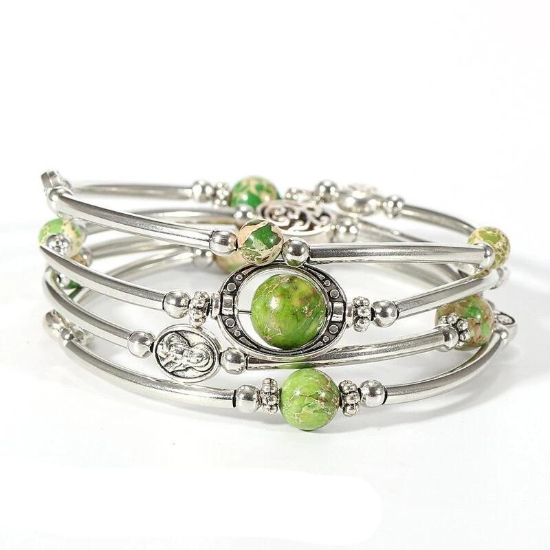 Pulseira Vintage De Miçangas Indianas