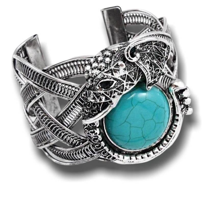 Pulseira Vintage Indiana Turquesa