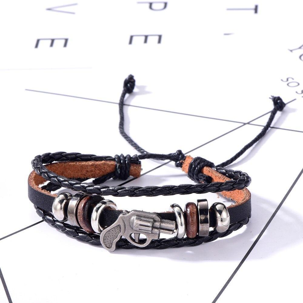 Pulseira Ocidental Vintage Masculina