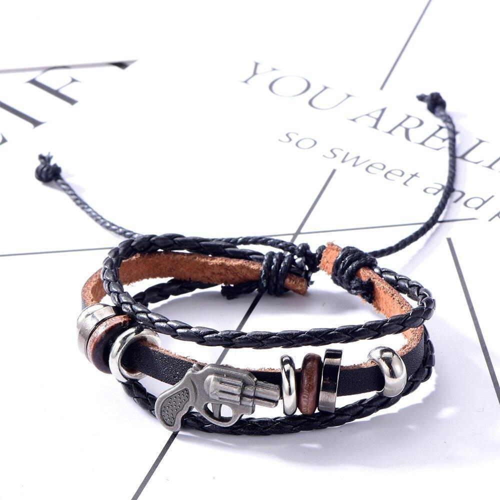 Pulseira Ocidental Vintage Masculina