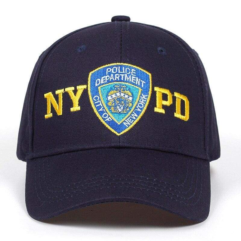 Boné Vintage Da Polícia De Nova York Nypd
