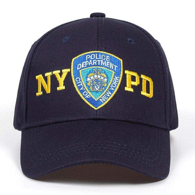 Boné Vintage Da Polícia De Nova York Nypd