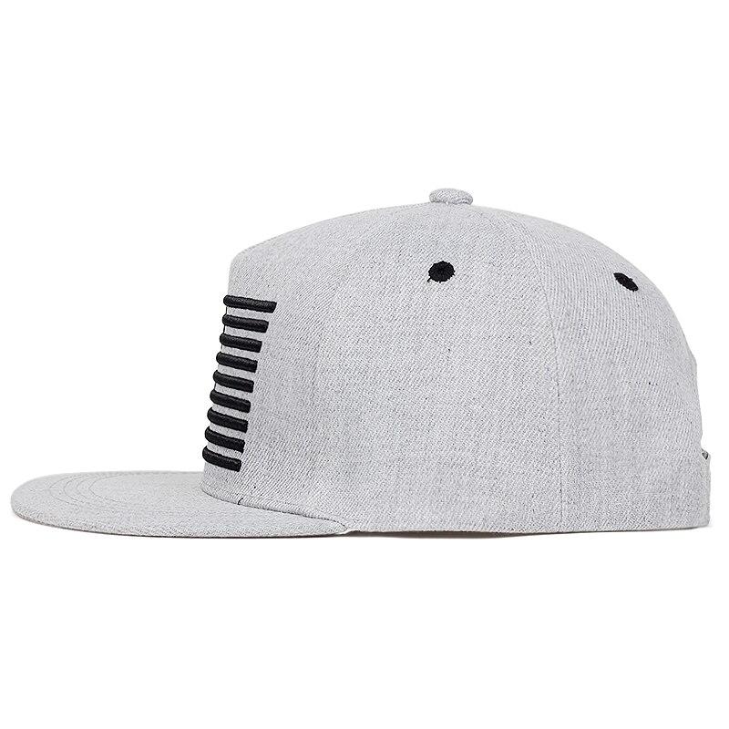 Boné De Viseira Plano Vintage Americano