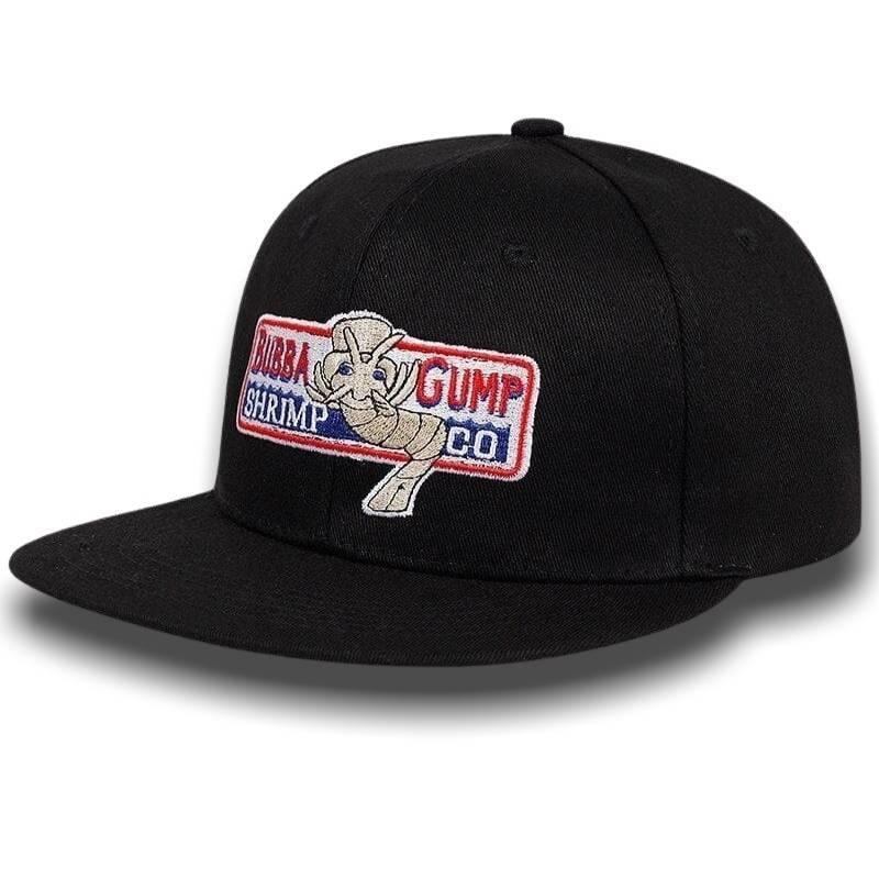 Boné Bubba Gump Vintage Preto