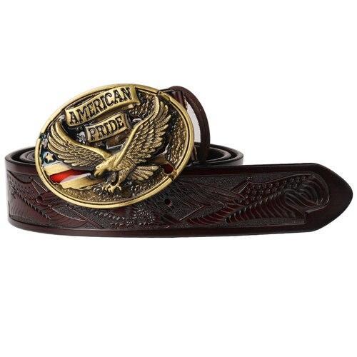 Cinto De Couro Masculino Vintage