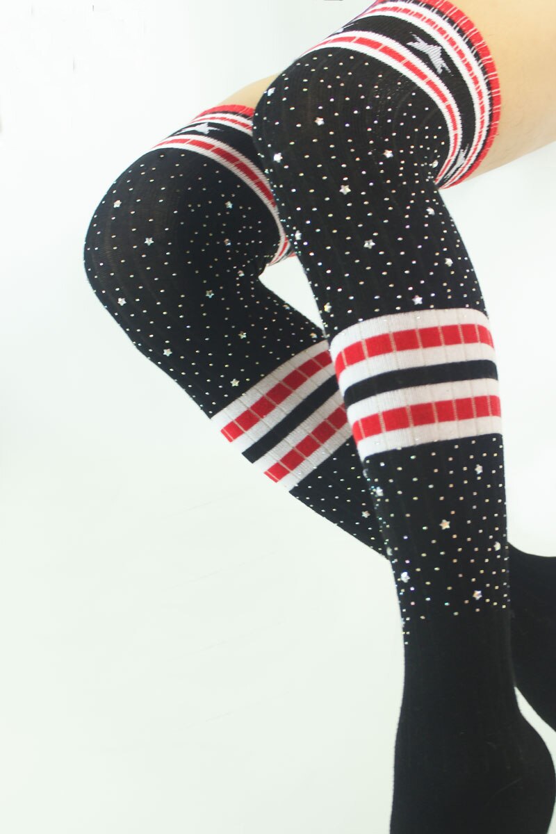 Meia Americana De Alto Estilo