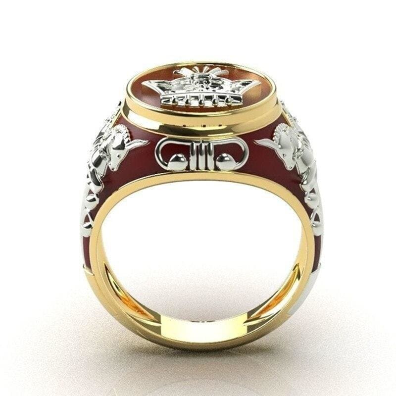 Anel De Sinete Vintage Dos Eua