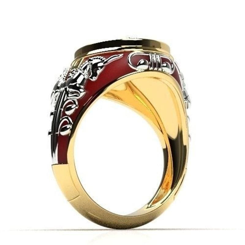 Anel De Sinete Vintage Dos Eua