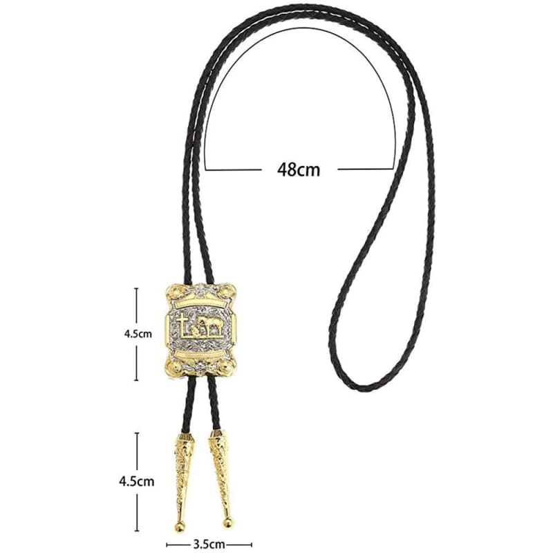 Colar De Cavalo Americano Vintage