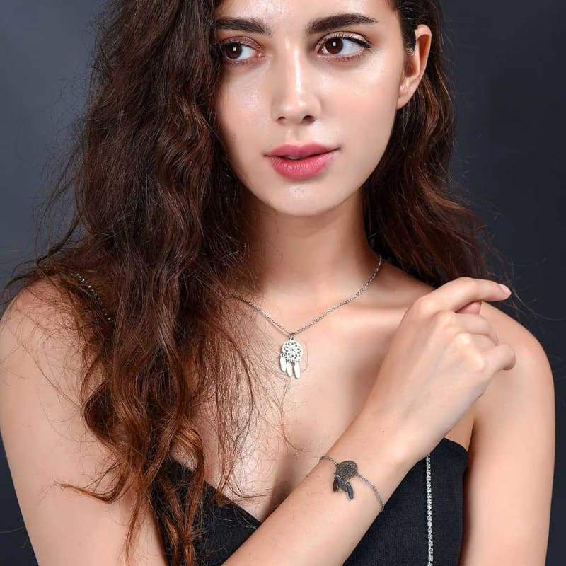 Colar De Prata Indiano Vintage