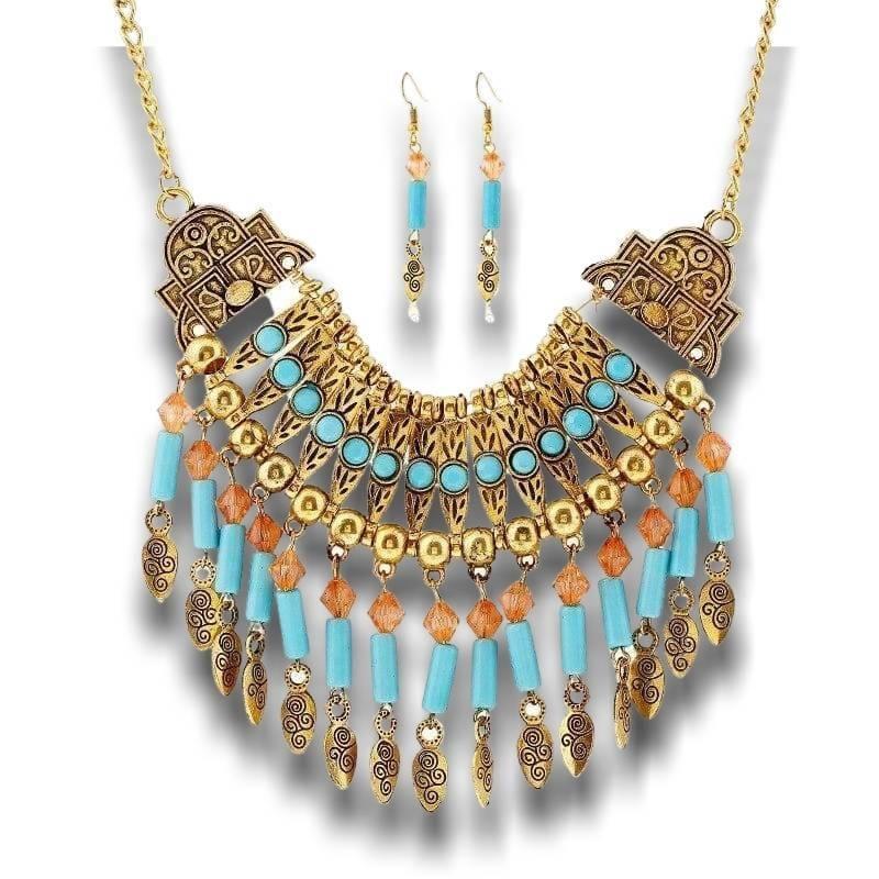 Colar Indiano Feminino Vintage