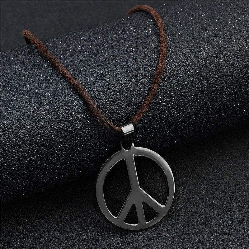 Colar Vintage Paz E Amor