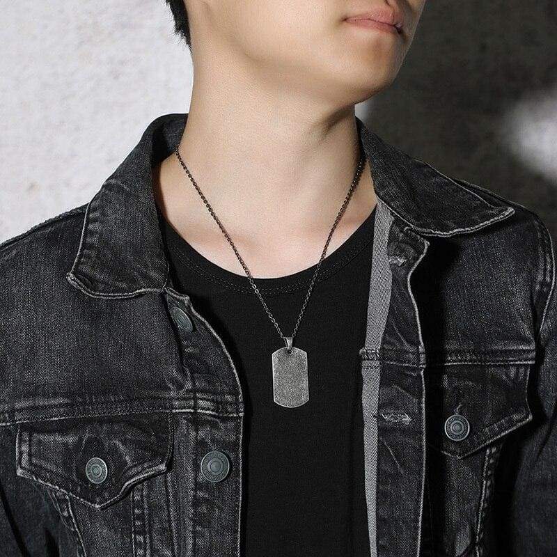 Colar Vintage Do Exército Dos Eua