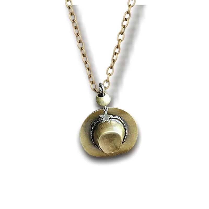 Colar Feminino Ocidental Vintage