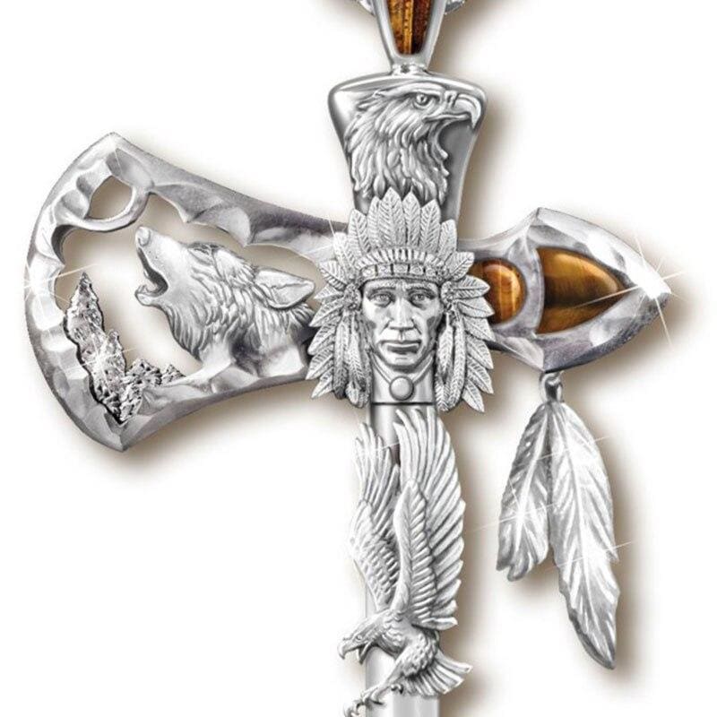 Colar Ocidental Vintage Masculino