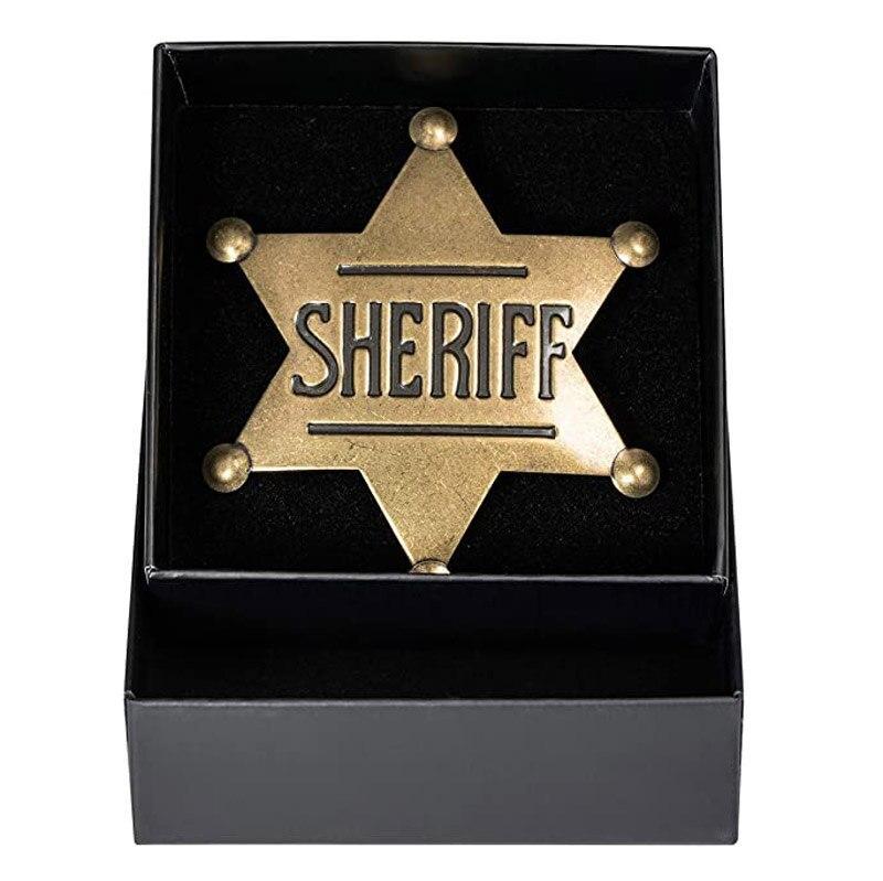 Distintivo De Xerife Cowboy Vintage