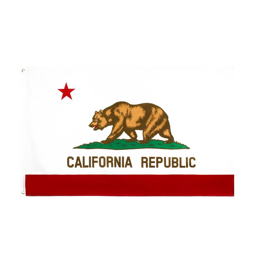 Bandeira Vintage Da Califórnia