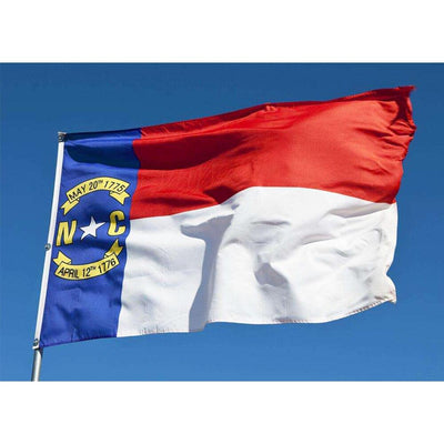 Bandeira Vintage Da Carolina Do Norte