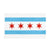 Bandeira Vintage De Chicago