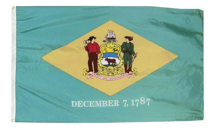 Bandeira Vintage De Delaware