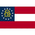 Bandeira Vintage Da Geórgia