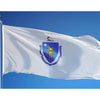 Bandeira Vintage De Massachusetts