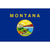 Bandeira Vintage De Montana