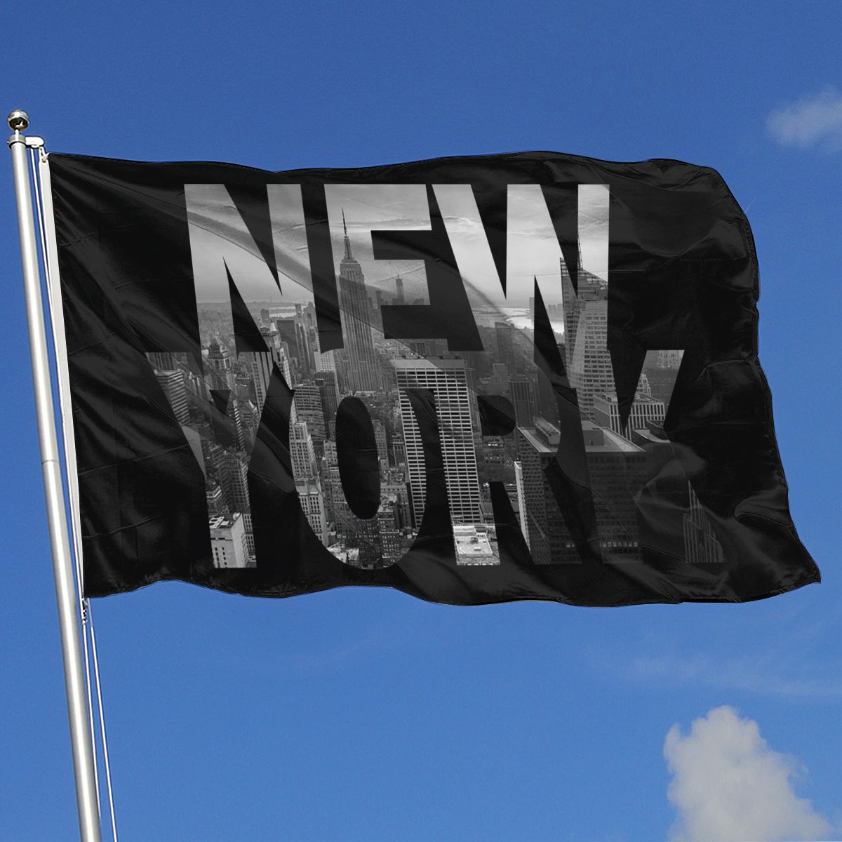 Bandeira Vintage Da Cidade De Nova York