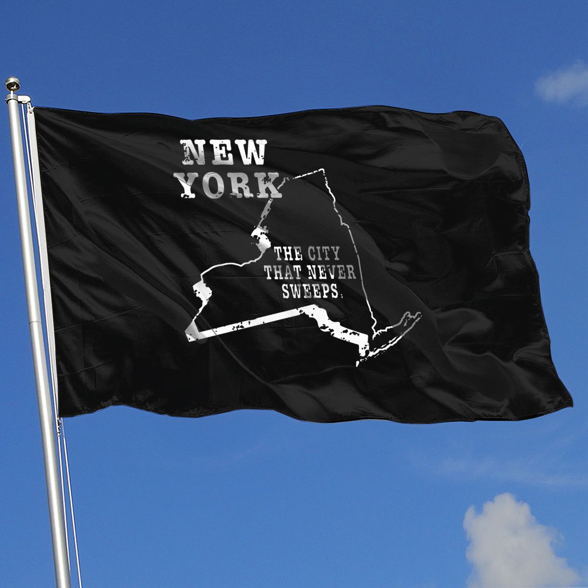 Bandeira Vintage Da Cidade De Nova York