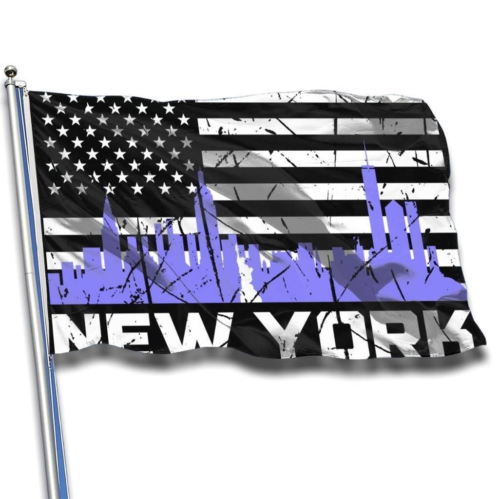 Bandeira Vintage Da Cidade De Nova York