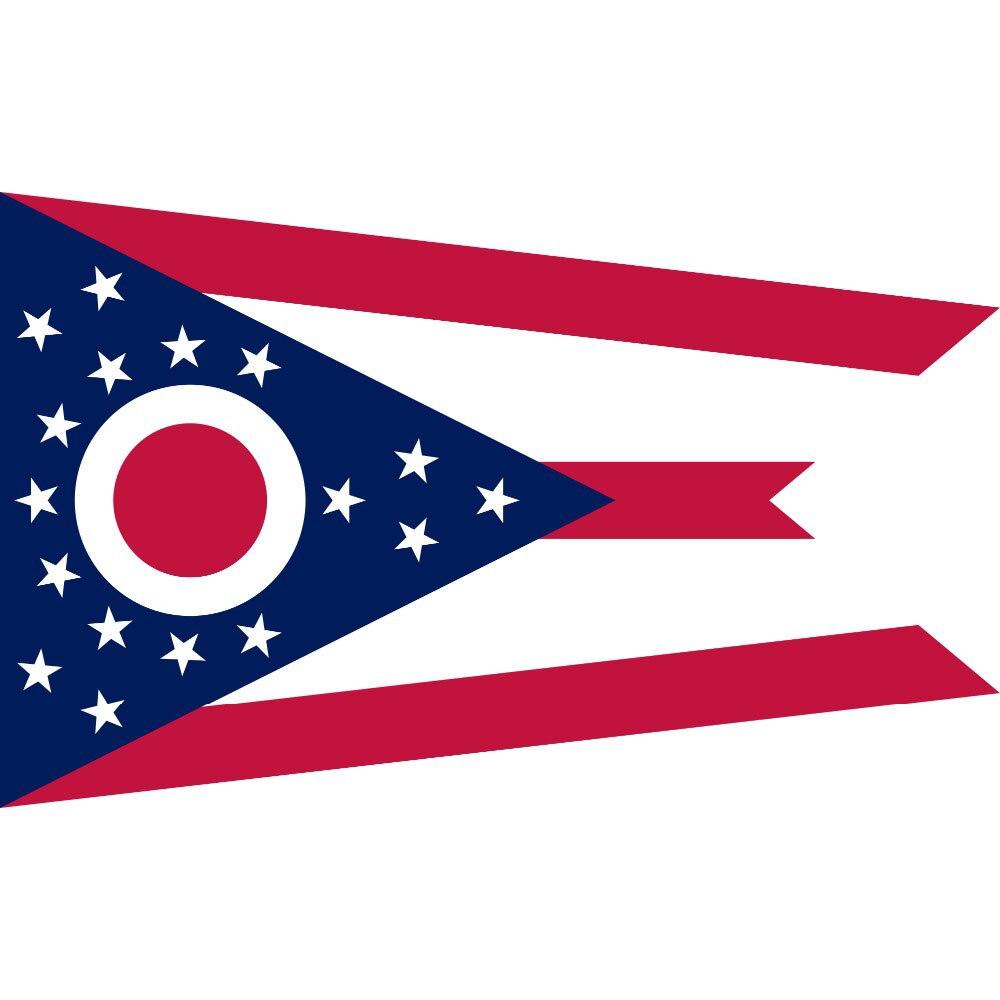 Bandeira Vintage De Ohio
