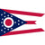 Bandeira Vintage De Ohio