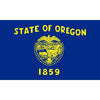 Bandeira Vintage De Oregon