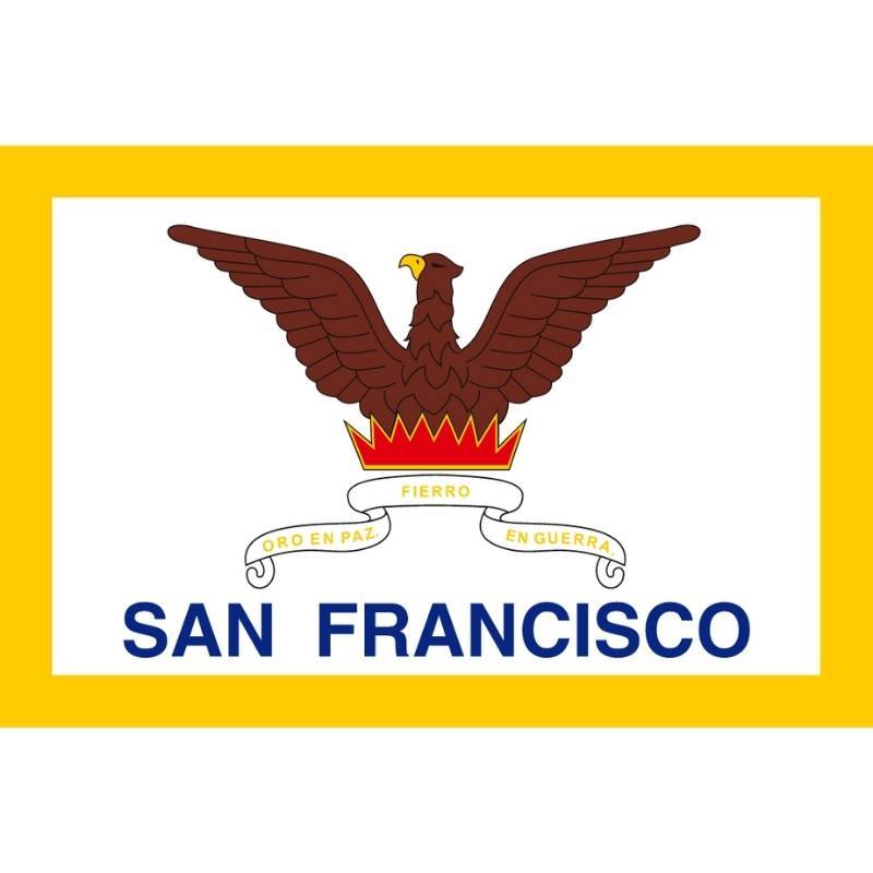 Bandeira Vintage De São Francisco