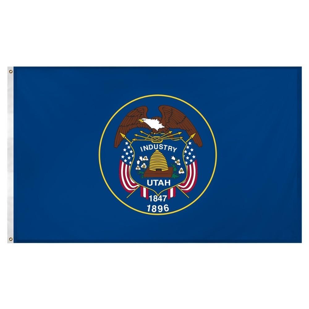 Bandeira Vintage De Utah
