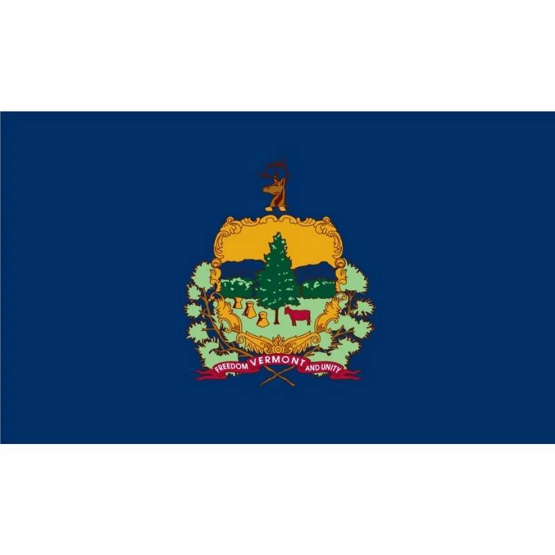 Bandeira Vintage De Vermont