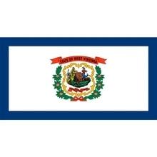 Bandeira Vintage Da Virgínia Ocidental