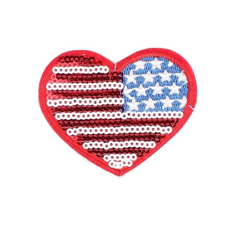 Patch De Bandeira Americana Vintage