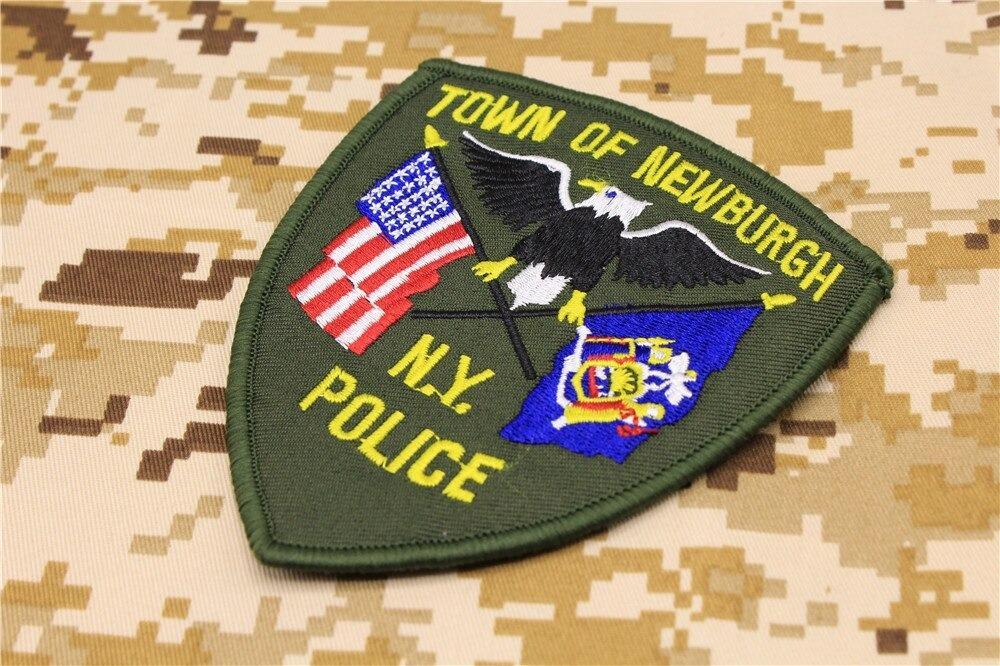 Brasão Vintage Da Polícia Dos Eua