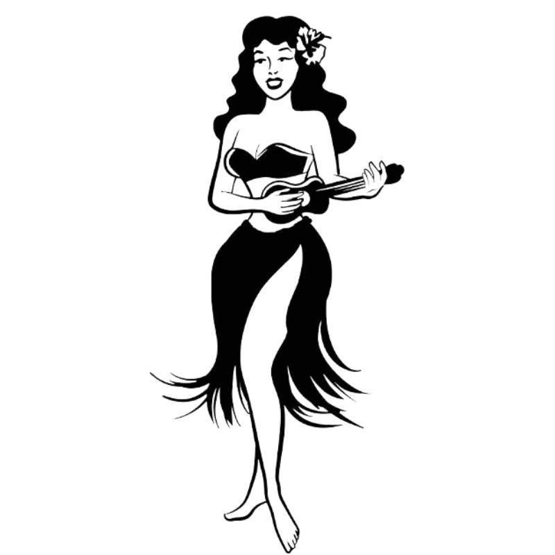 Decalques Antigos Do Havaí