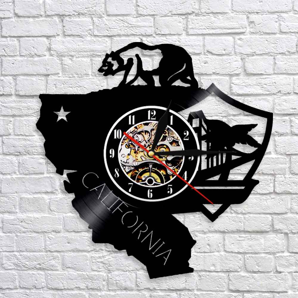 Relógio Vintage Da Califórnia