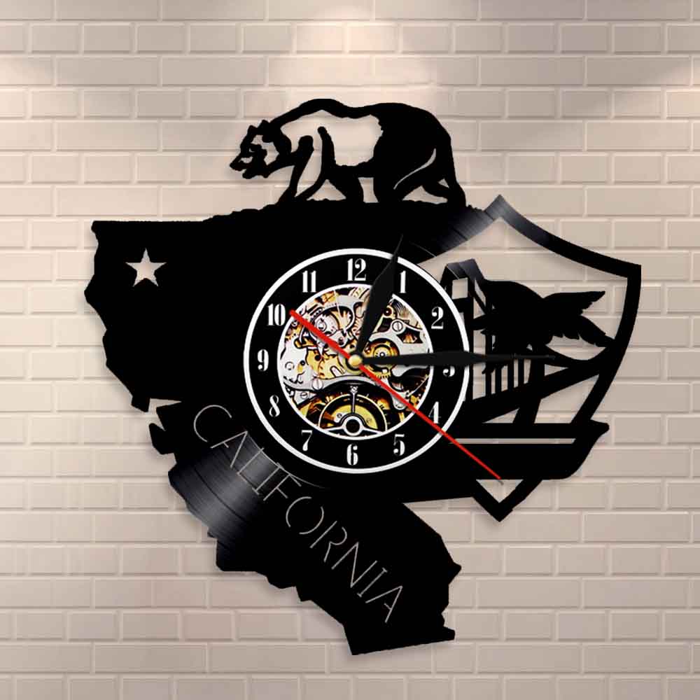 Relógio Vintage Da Califórnia