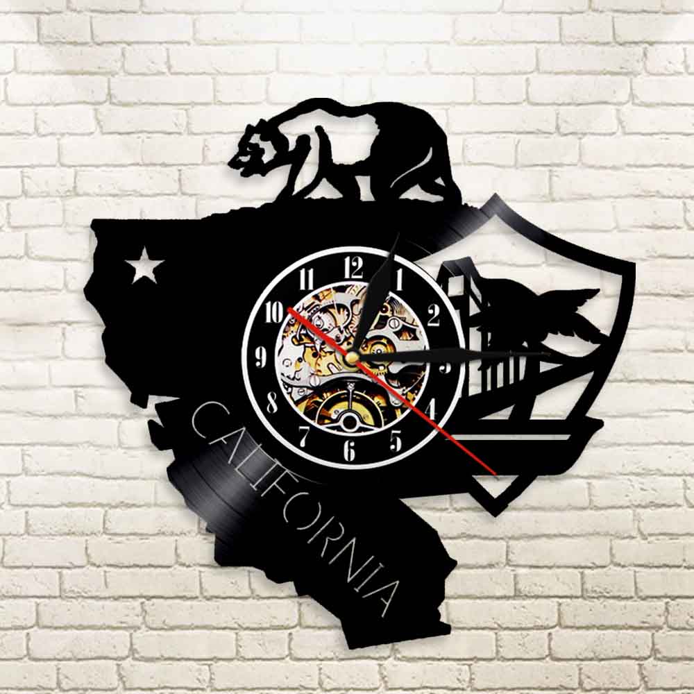 Relógio Vintage Da Califórnia