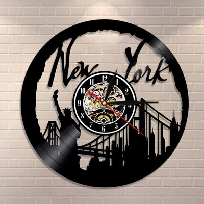 Relógio De Parede Vintage Nova York