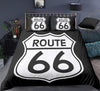 Capa De Edredon Vintage Route 66