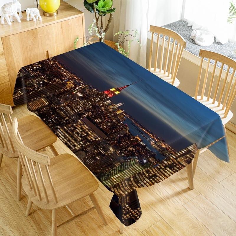 Toalha De Mesa Vintage Da Cidade De Nova York