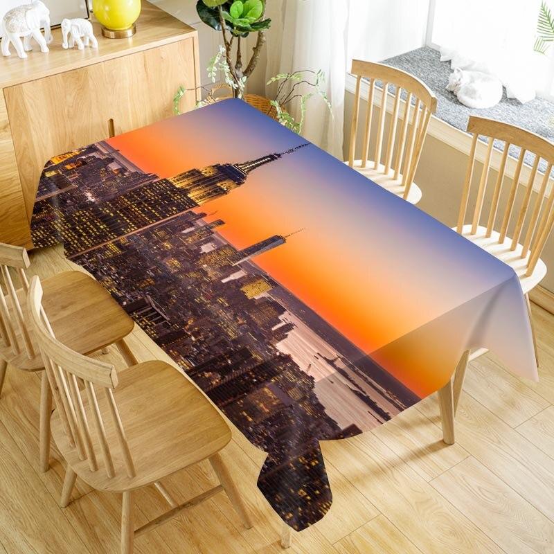 Toalha De Mesa Vintage Da Cidade De Nova York